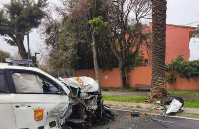 Council environmental officer injured after vehicle veers off road in Tenerife