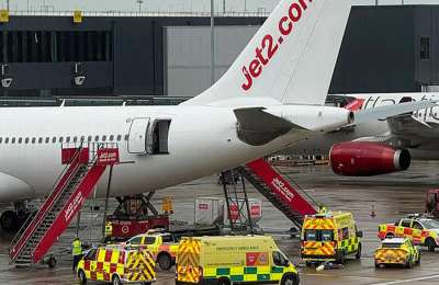 Engineer seriously injured after falling from Jet2 plane bound for Tenerife