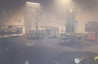 Primary school set on fire in Lanzarote