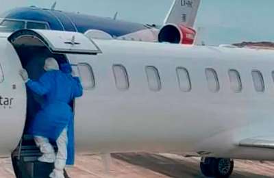 Hantavirus Air Ambulance forced to land in Gran Canaria after technical fault on plane