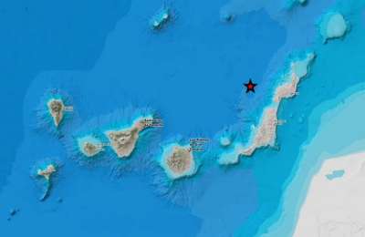2.6 magnitude earthquake recorded off Lanzarote coast