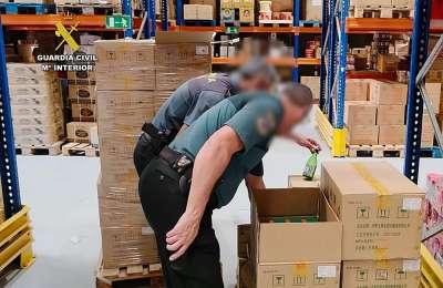Guardia Civil seizes nearly 3,500 illegal bottles of alcohol in Gran Canaria