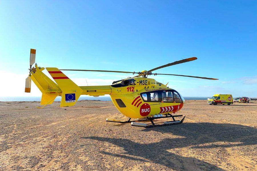 British holidaymaker dies after helicopter rescue from sea in Fuerteventura