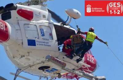 Holidaymaker airlifted to hospital after fall in Teide National Park