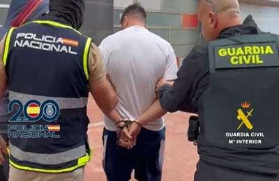 The most active drug trafficker in the Canary Islands is arrested with 7,500 kilos of hashish