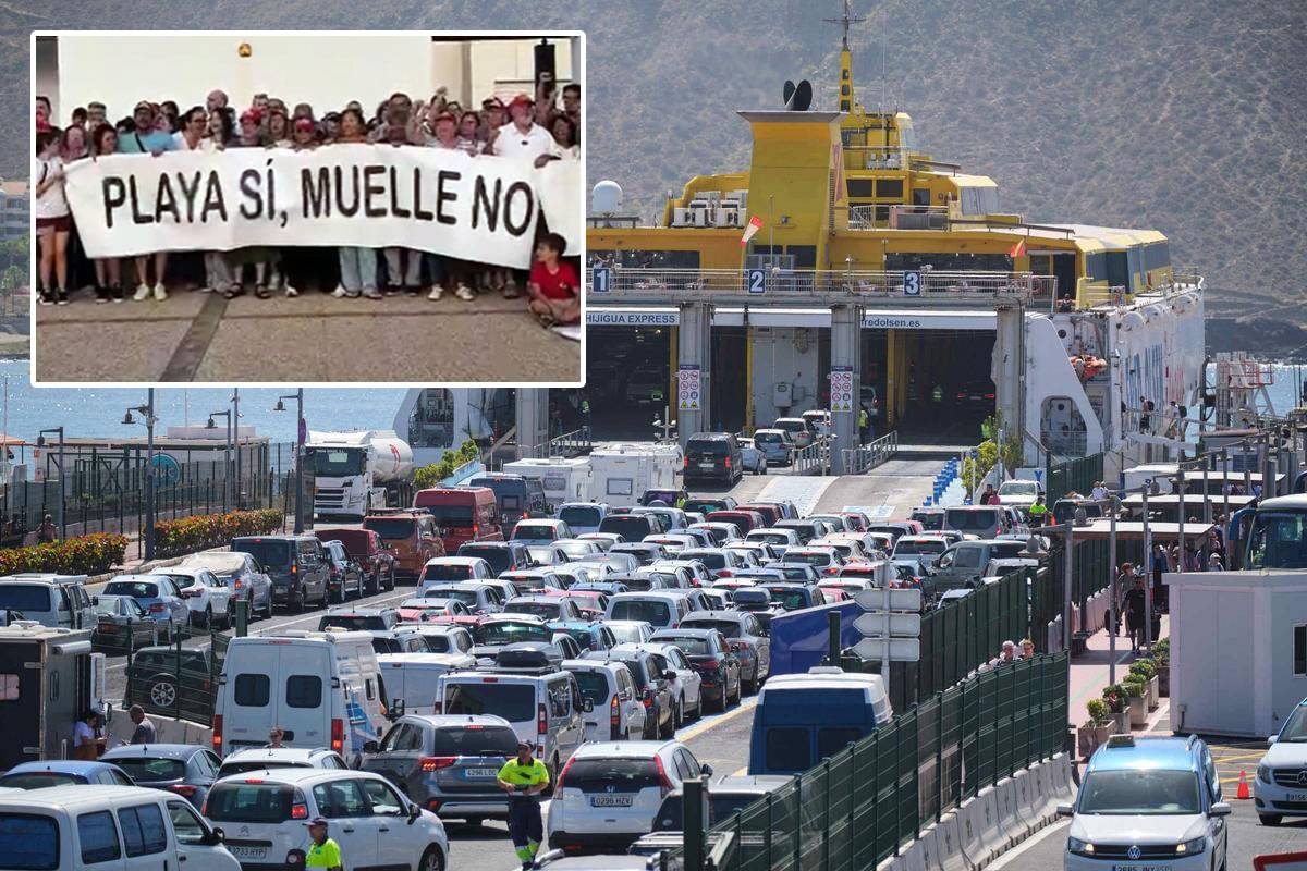 Protesters will take to the streets of Los Cristianos this Sunday against port expansion plans
