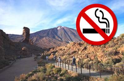 Smoking banned everywhere in Teide National Park from today