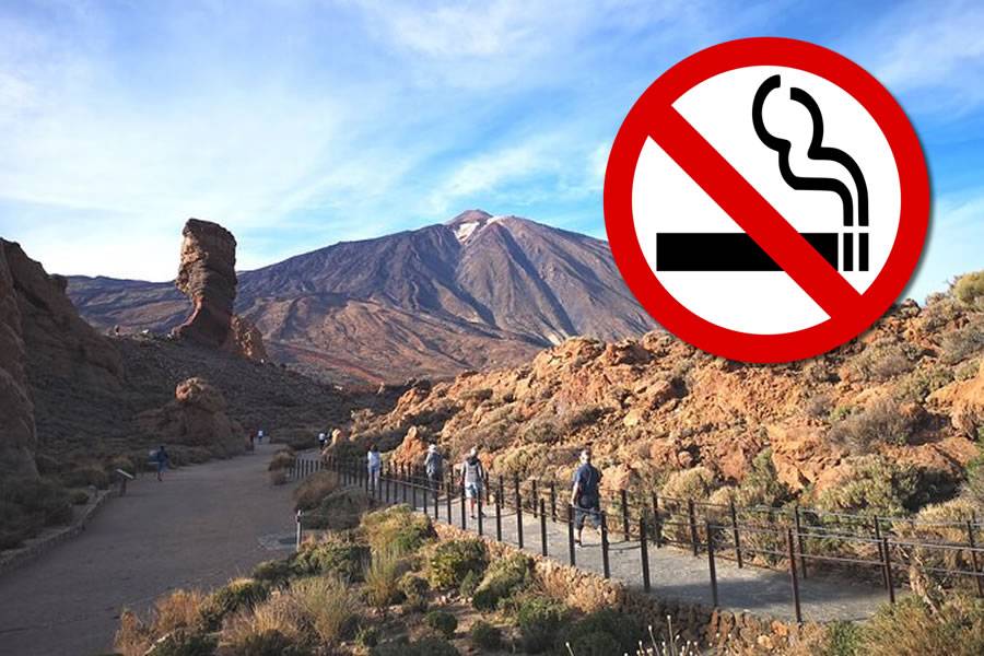 Smoking banned everywhere in Teide National Park from today