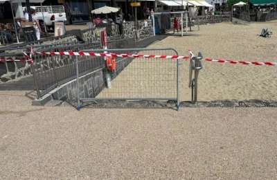 Playa Blanca Beach closed due to sewage spill