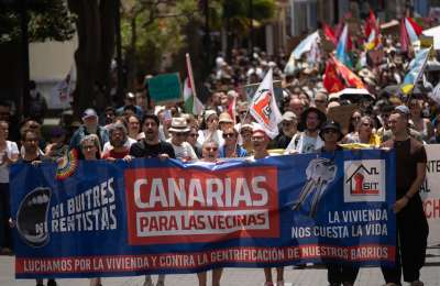 Thousands march in Tenerife demanding action on Housing Crisis