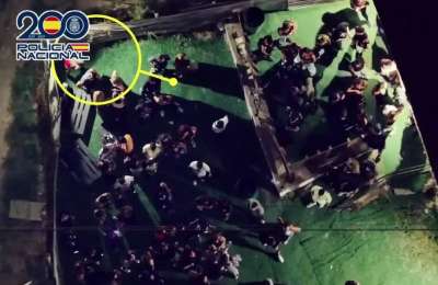 Illegal rave raided and shut down by police in Gran Canaria 