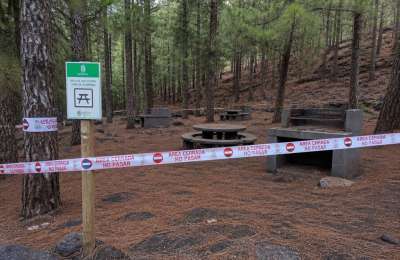 Campsites, BBQ areas and forest trails closed in Tenerife due to increased wildfire risk