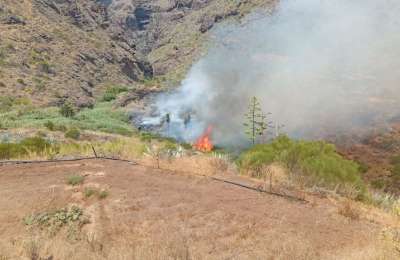 69-year-old man arrested for deliberately starting wildfire in Masca, Tenerife