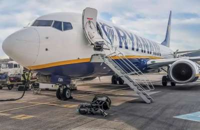 Ryanair profits fall 34% due to rising fuel costs despite record passenger growth 