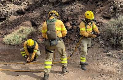Small forest fire quickly brought under control in Tenerife