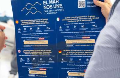 New sea safety campaign in five languages to prevent drownings launched in Lanzarote 
