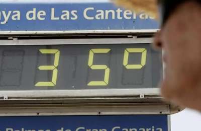 The Canary Islands record one of the hottest September days in 75 years