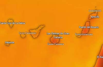 Orange weather warning activated as temperatures hit 37°C in the Canary Islands today