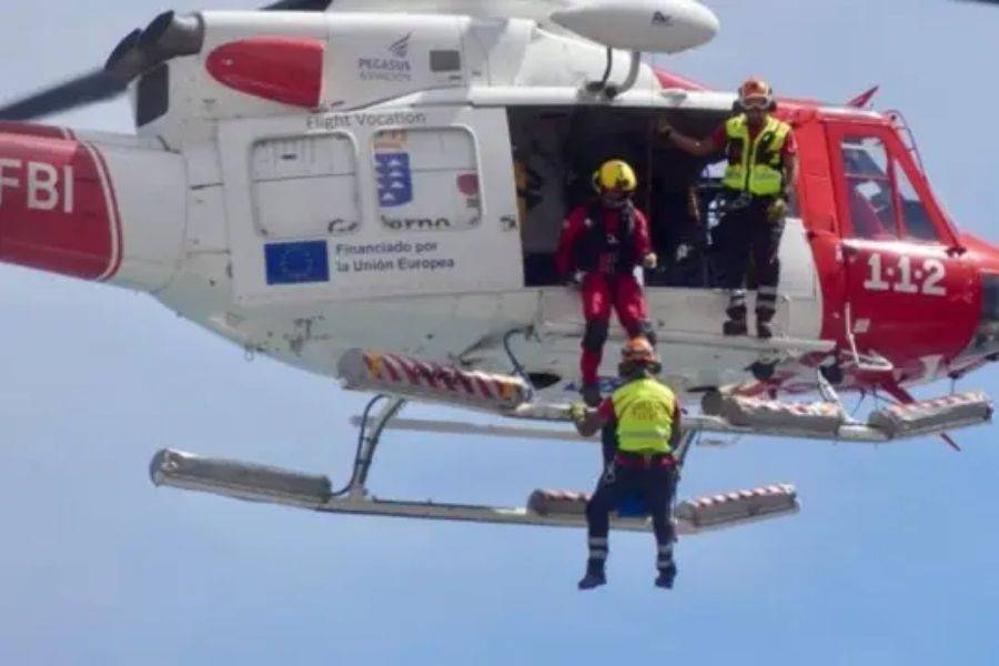 Hiker dies after helicopter rescue in Lanzarote