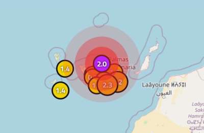 46 earthquakes recorded across the Canary Islands in just 48 hours