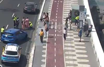 Two injured in electric scooter accident in Gran Canaria