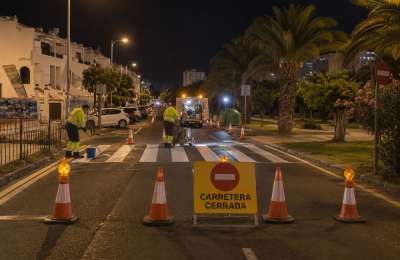 Los Cristianos road closure scheduled for Sunday night