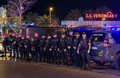 Major police operation in the Golden Mile and Veronicas