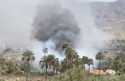 Wildfire alert lifted in Gran Canaria after three fires in four days