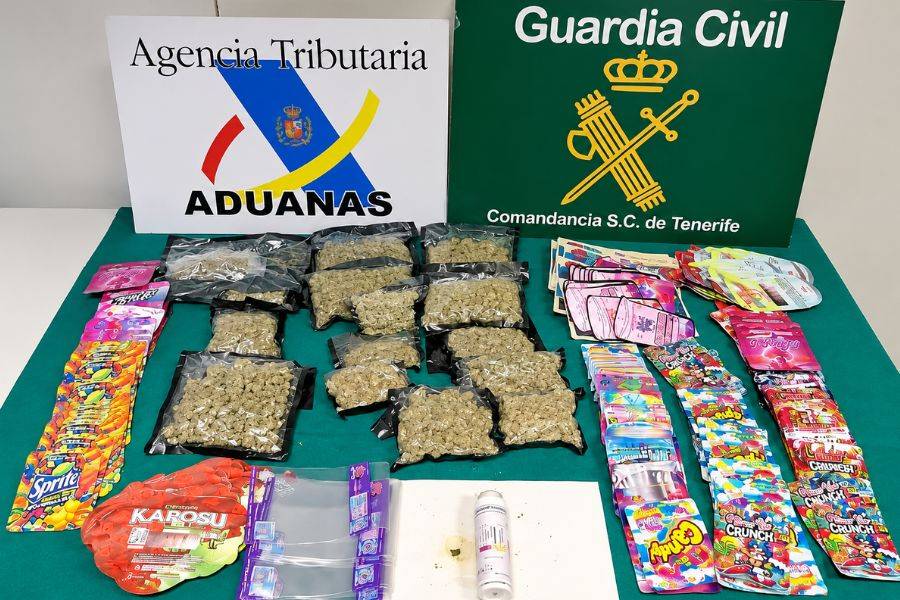 Passenger arrested with marijuana in luggage at Tenerife South Airport