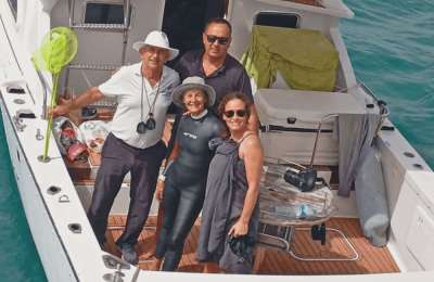 80-year-old woman sets record swimming from Lanzarote to Lobos