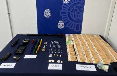 Three arrested after crack and cocaine raids in Tenerife