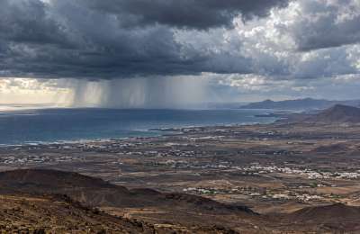 New DANA approaching the Canary Islands bringing rain and thunderstorms