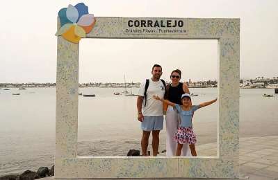New selfie spot in Corralejo made from 100% recycled plastic