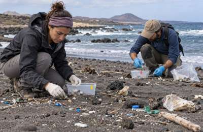 Scientists are analysing coastal litter to identify its sources and protect our beaches and wildlife