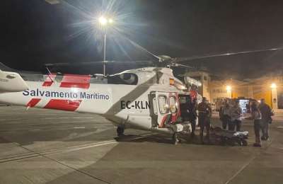 Passenger airlifted from Scarlet Lady cruise ship near Tenerife