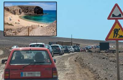 Calls to limit tourist cars accessing Lanzarote’s Papagayo beaches
