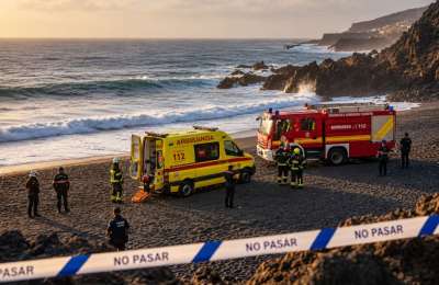 Surfers rescue three young women from drowning at beach in Tenerife